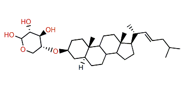 5a-Cholest-22-en-3b-ol 3-O-b-D-xylopyranoside